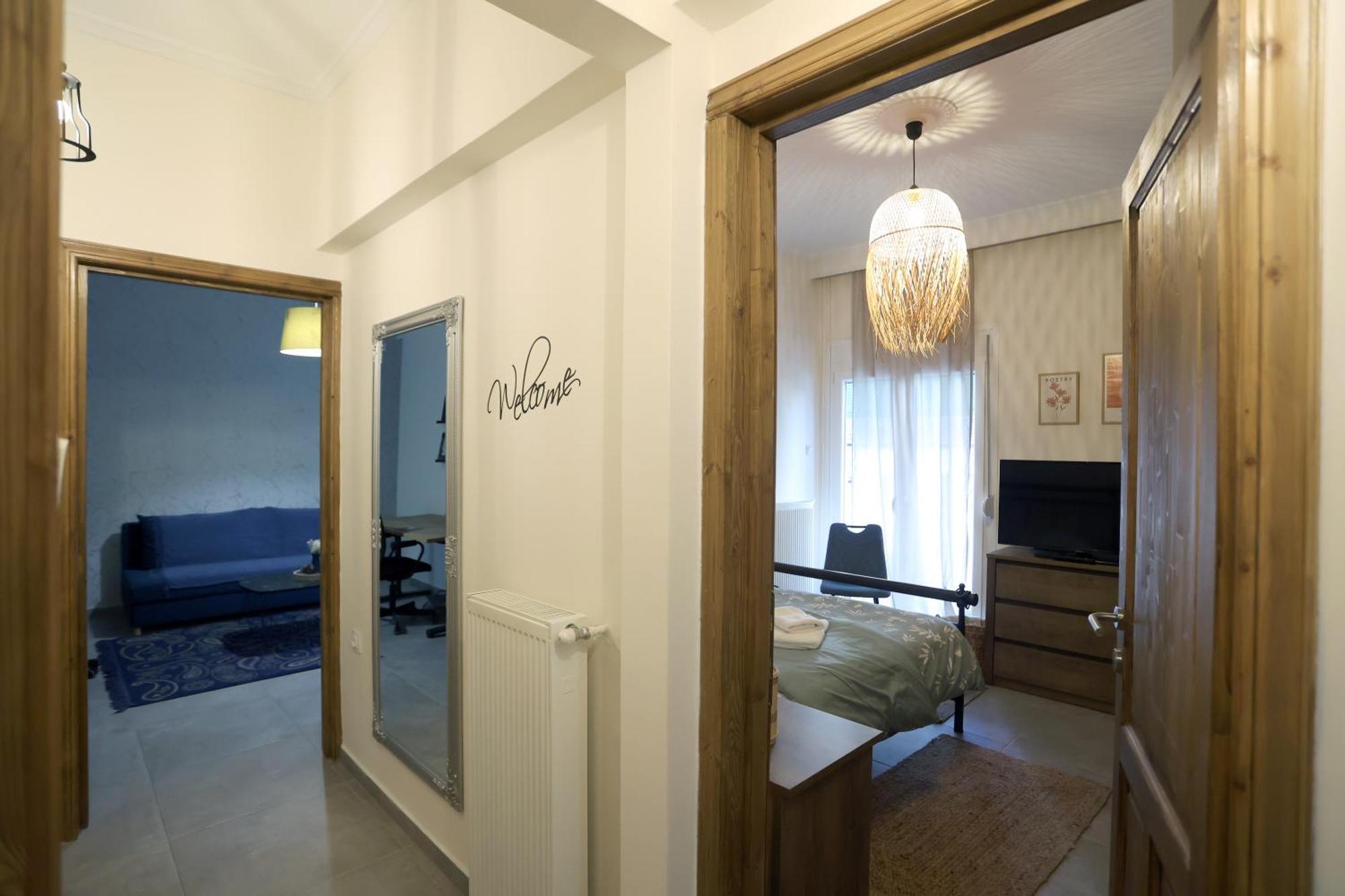 Στυλ & Άνεση Στο Κέντρο La Maison 12 Ανακαινισμένο Διαμέρισμα Larissa Eksteriør billede
